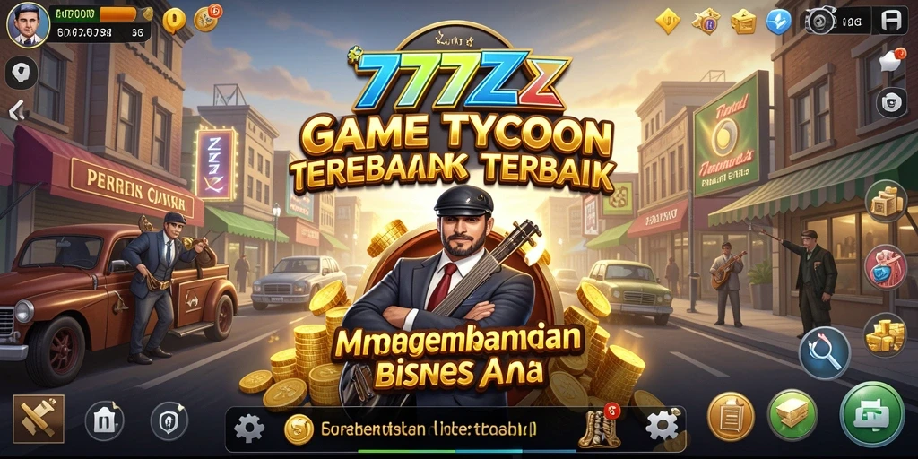Gameplay 777ZX yang imersif dengan elemen Tycoon.