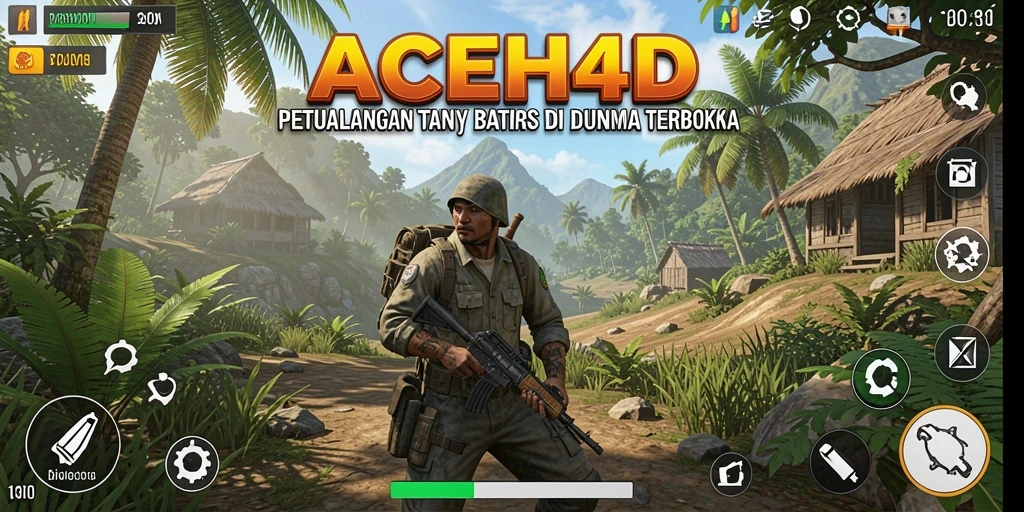 Gameplay menakjubkan di dunia terbuka ACEH4D