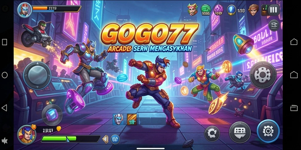 Tampilan gameplay GOGO77 yang mengasyikkan dan penuh aksi.